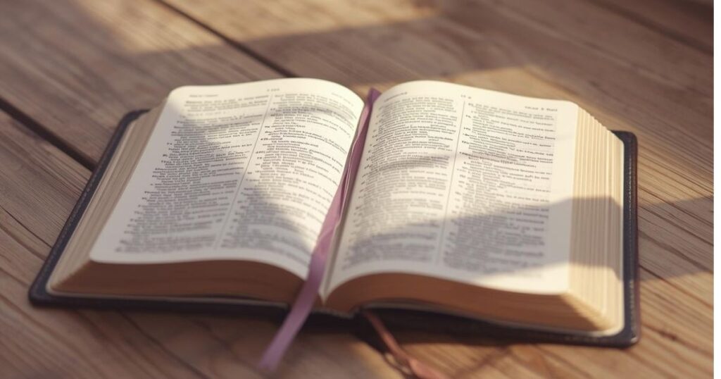 Open Bible in soft morning light symbolizing God’s guidance and truth for marriage and intimacy