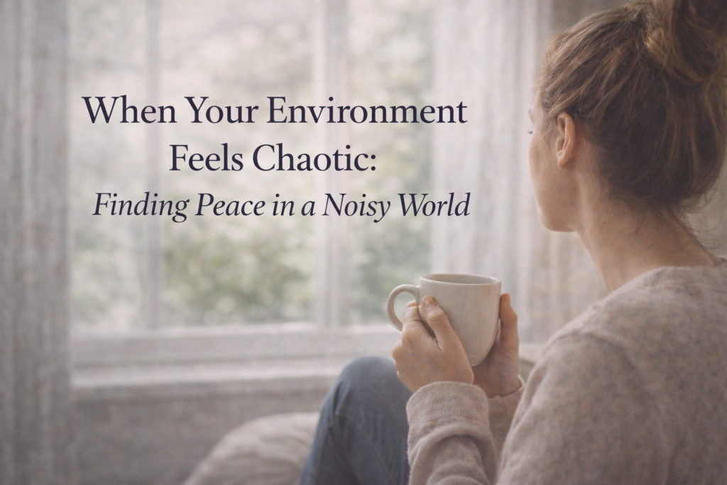finding peace in a noisy world