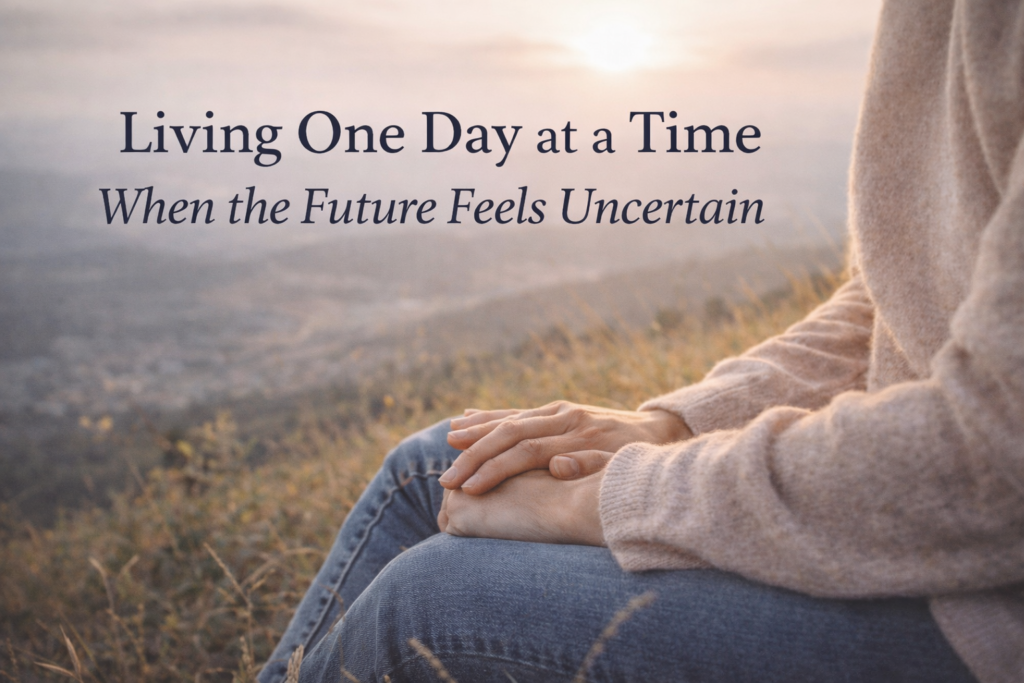 living one day at a time