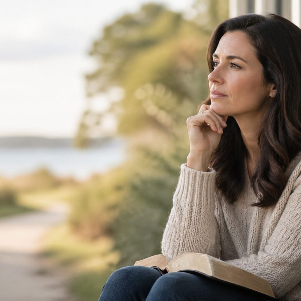 How Do You Know If God Is Warning You About Someone? Woman in quiet reflection representing discernment and warning signs in a relationship